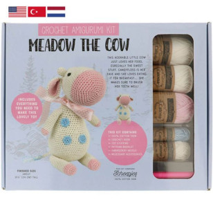Kits Amigurumi - Crochet - Ovelha Negra
