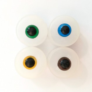 Olhos de Segurança para Amigurumi - Ovelha Negra